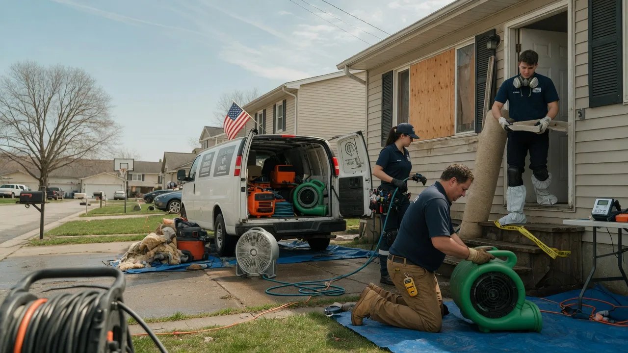 Water Damage Restoration in Taunton, MA near me